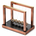 Elegant Newton Pendel Dekoration Kupfer-Gold